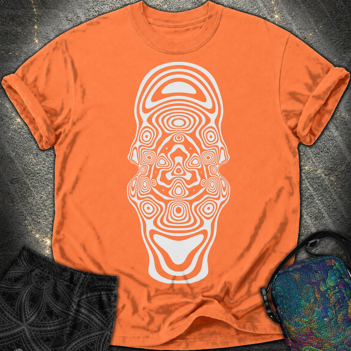 Mind Blown Comfort T-Shirt - Mind Blown Comfort T-Shirt - Burnt orange