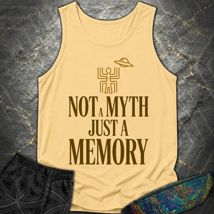 Not A Myth Ciemne - Not A Myth Ciemne Comfort Tank Top - Butter