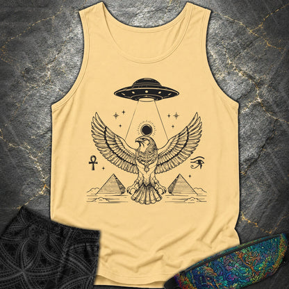 Shadow Falcon Under Alien Light - Shadow Falcon Under Alien Light Comfort Tank Top - Butter
