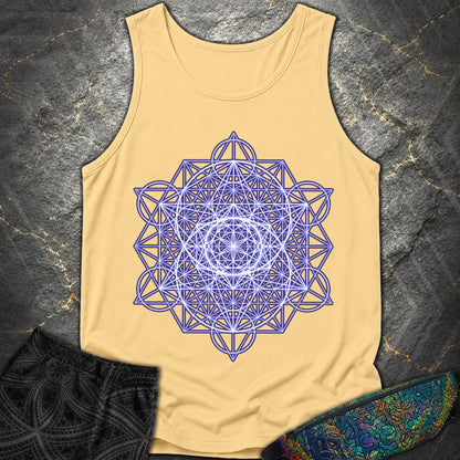 Vesica Eye Of The Universe - Vesica Eye Of The Universe Comfort Tank Top - Butter