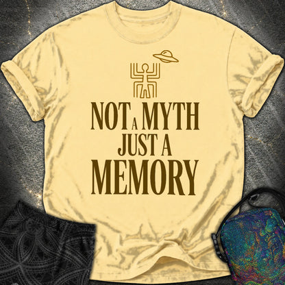 Not A Myth Ciemne - Not A Myth Ciemne Comfort T-Shirt - Butter