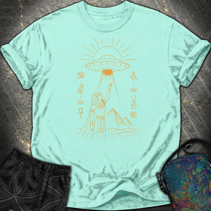 Pharaoh Reaching for the Sky Vessel - Pharaoh Reaching for the Sky Vessel Comfort T-Shirt - Chalky Mint