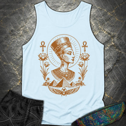 Royal Queen of the Nile - Royal Queen of the Nile Comfort Tank Top - Chambray