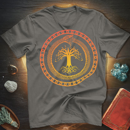 Ouroboros Tree Of Life Unisex T-Shirt
