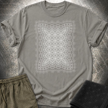Infinite Geometric Lattice - Infinite Geometric Lattice T-Shirt - Charcoal