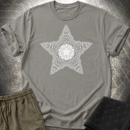 Sacred Star T-Shirt - Sacred Star T-Shirt - Charcoal