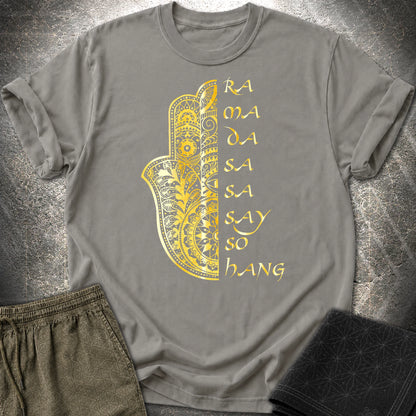 Buddha Mantra T-Shirt - Buddha Mantra T-Shirt - Charcoal
