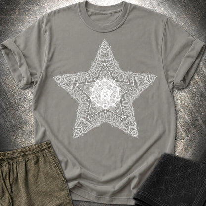 Sacred Star T-Shirt - Sacred Star T-Shirt - Charcoal