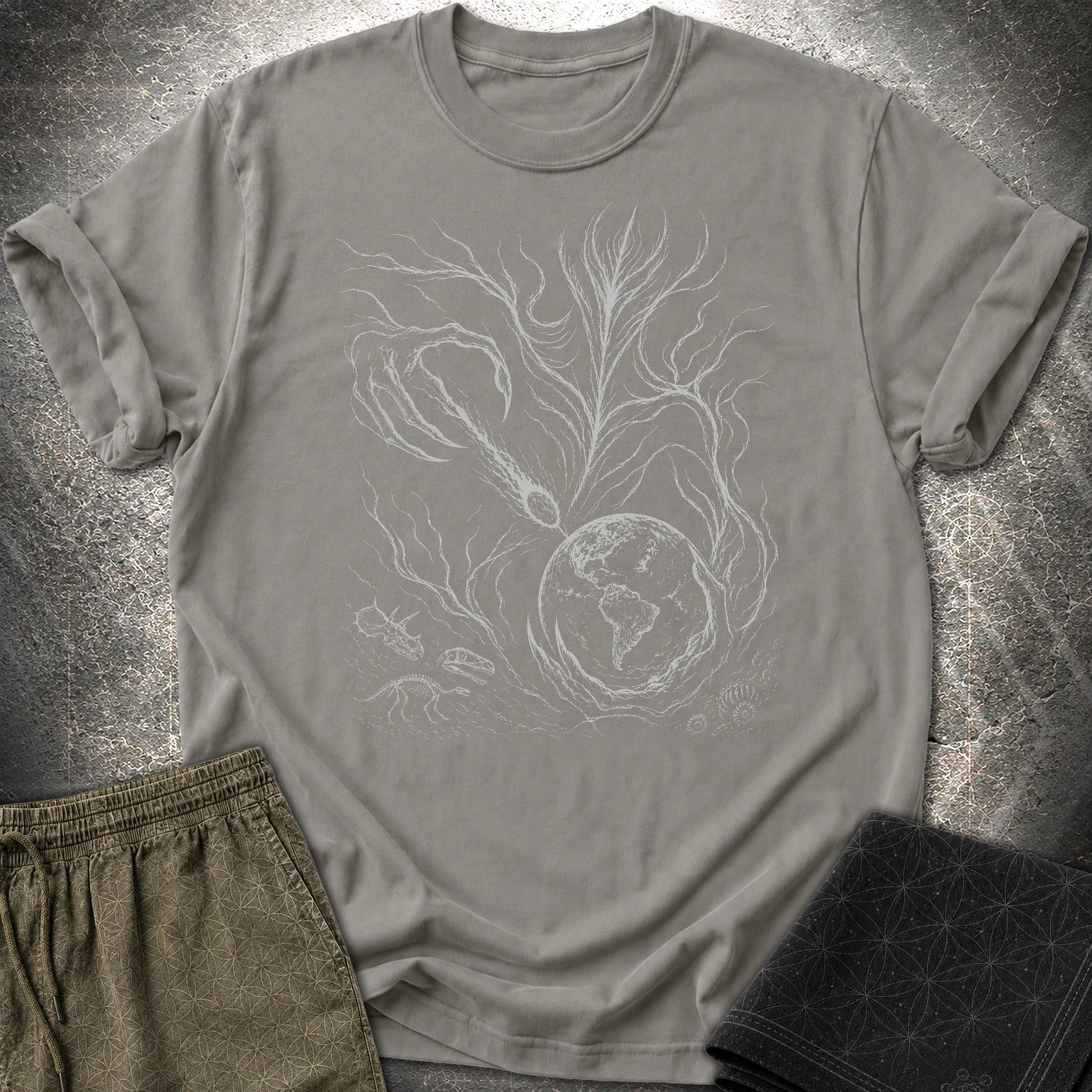 New Beginning T-Shirt - New Beginning T-Shirt - Charcoal