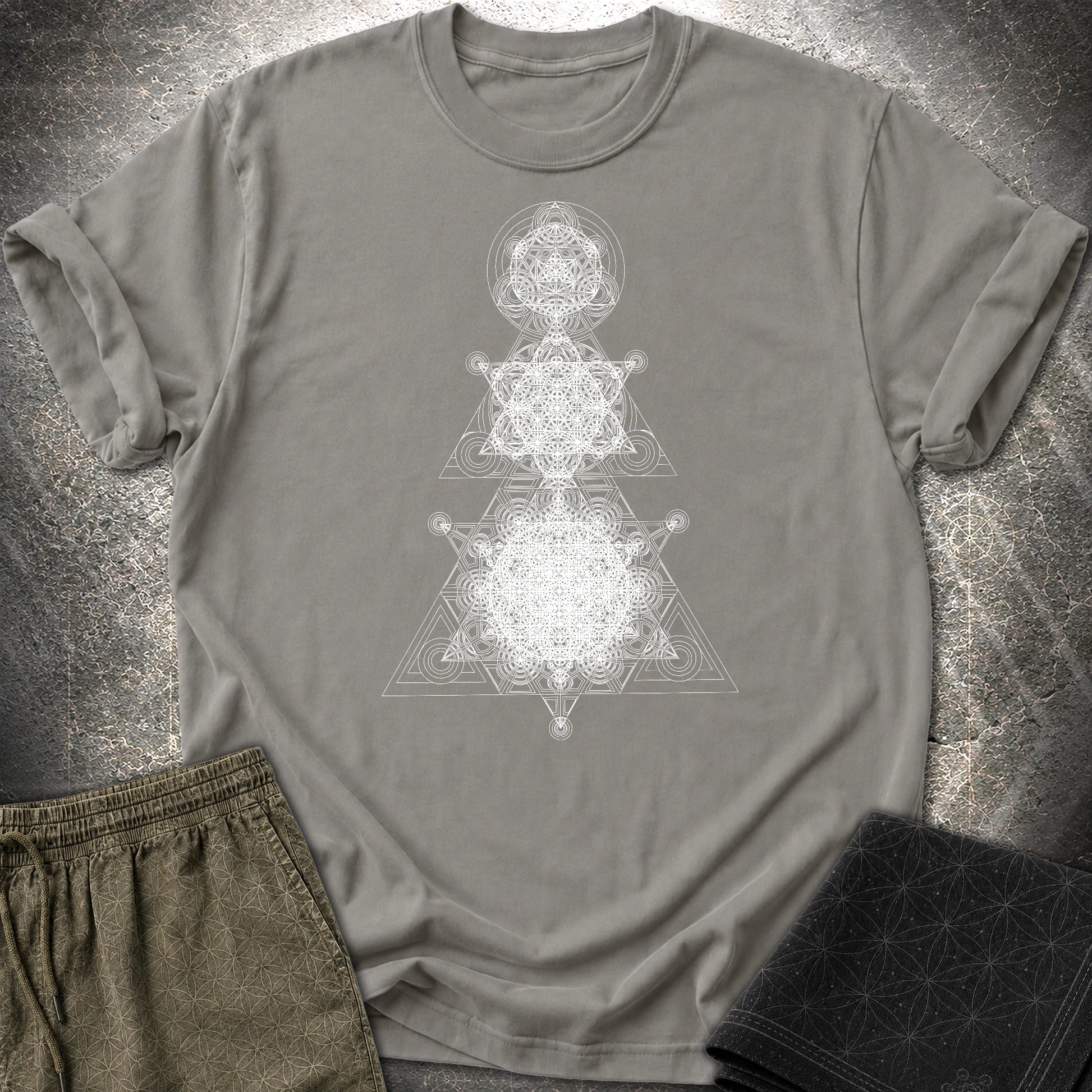 Sacred Tower T-Shirt - Sacred Tower T-Shirt - Charcoal