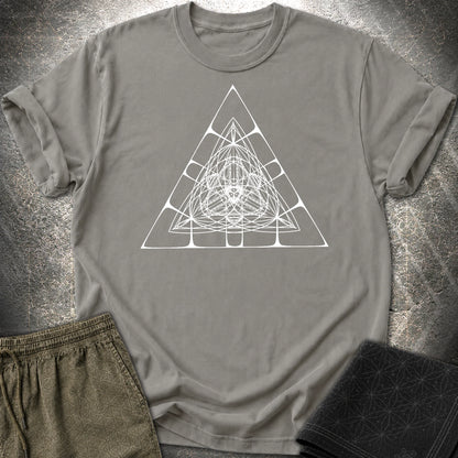 Alien Pyramid T-Shirt - Alien Pyramid T-Shirt - Charcoal