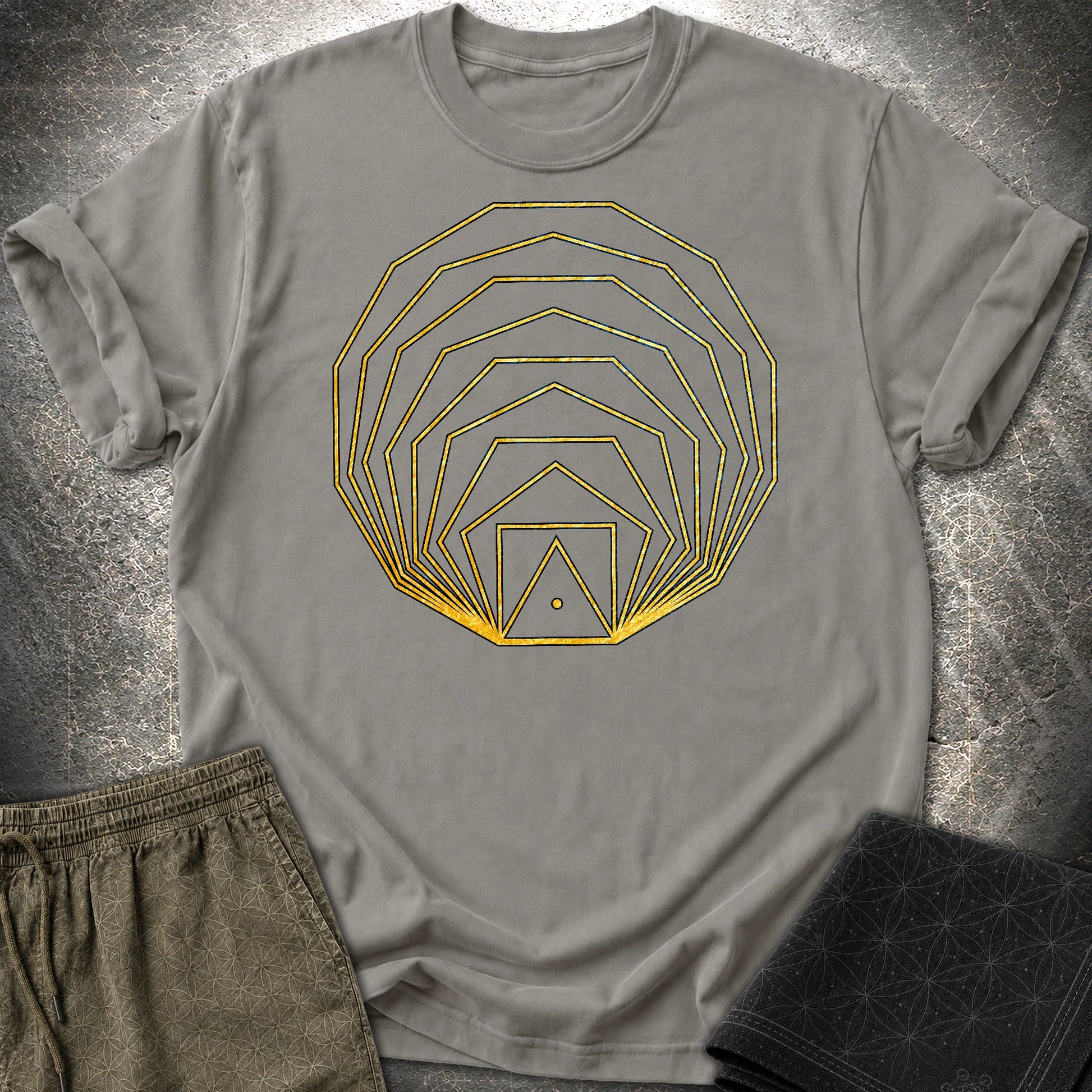 Begining Of The Universe T-Shirt - Begining Of The Universe T-Shirt - Charcoal