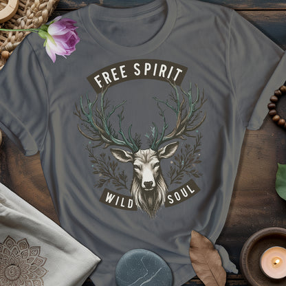 Free Spirit Wild Soul Deer T-Shirt