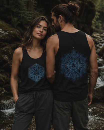 Merkaba Sacred Geometry Comfort Tank