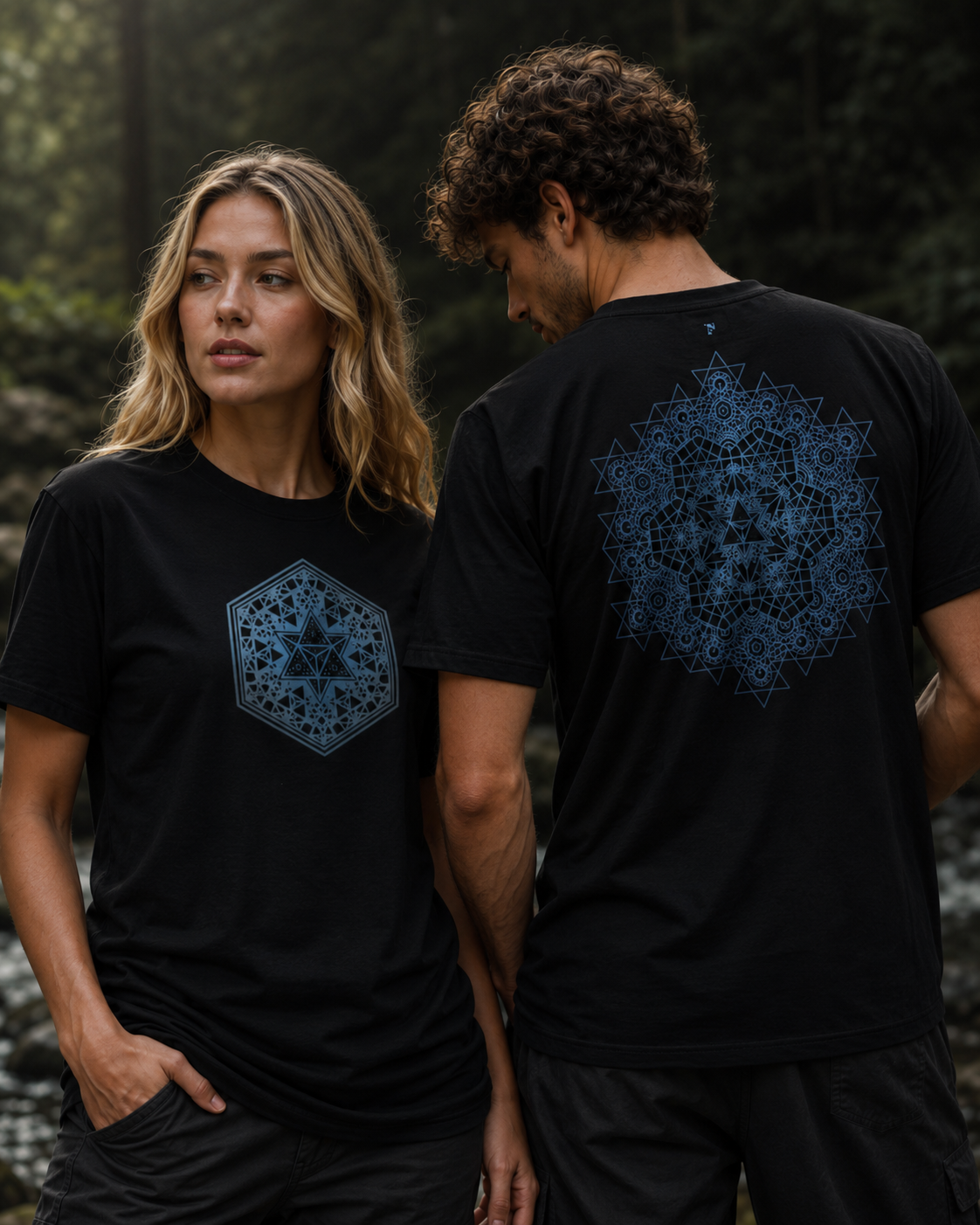 Merkaba Sacred Geometry T-Shirt
