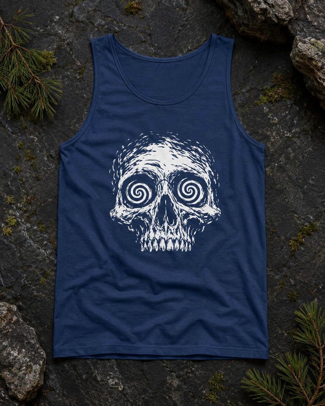 Hypnotic Skull Comfort Tank