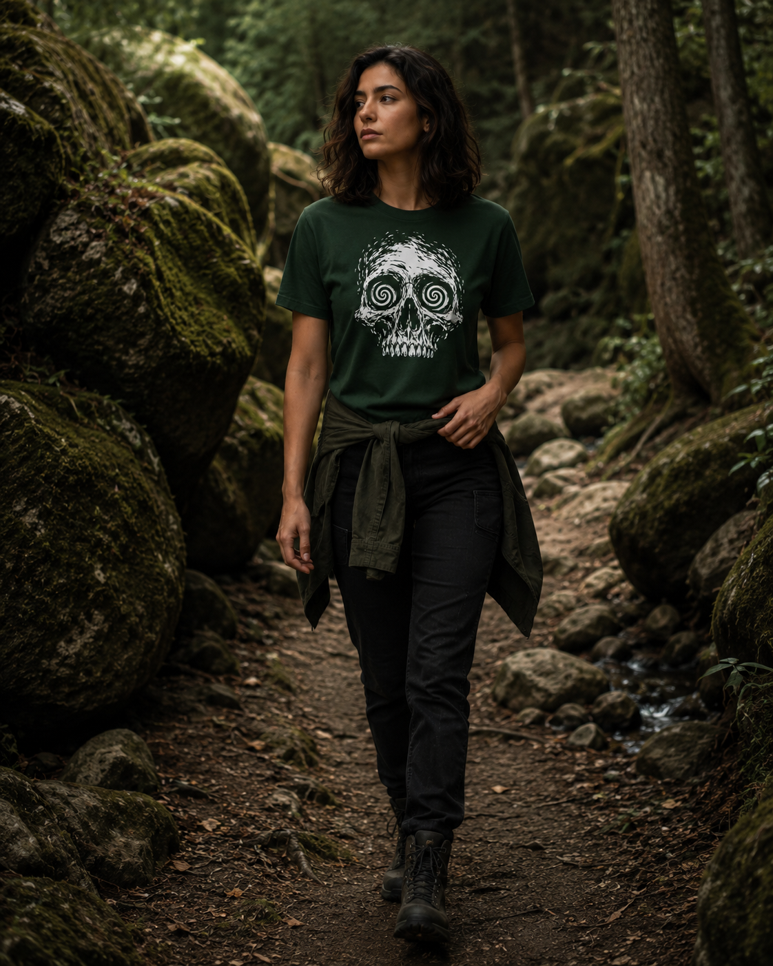 Hypnotic Skull T-Shirt