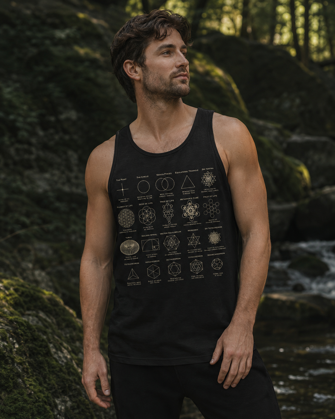 Sacred Geometry Comfort Tank