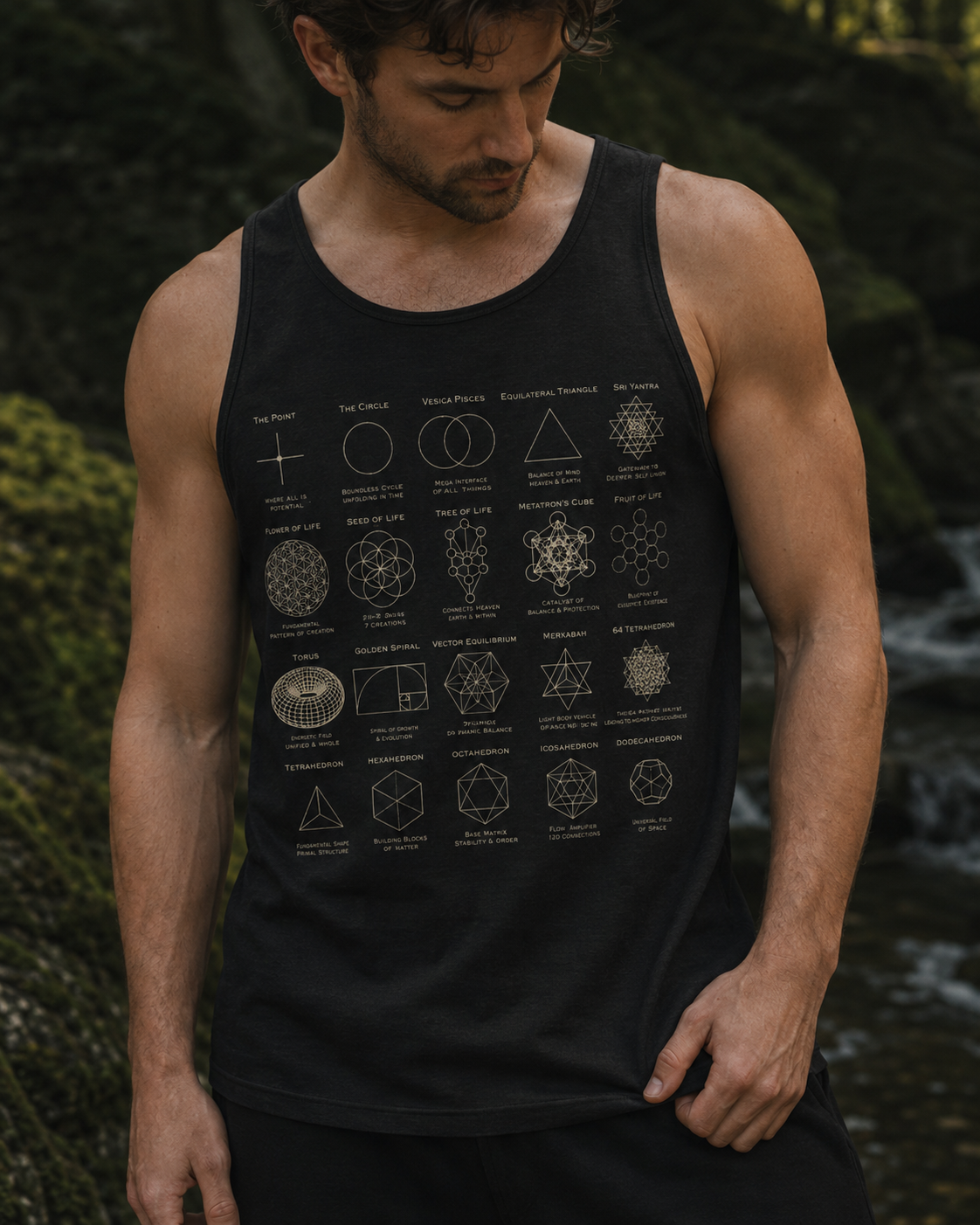Sacred Geometry Comfort Tank