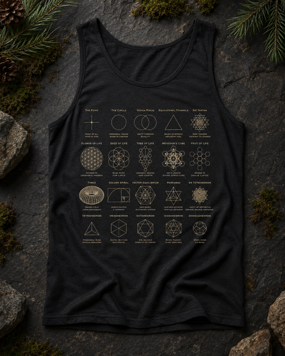 Sacred Geometry Comfort Tank