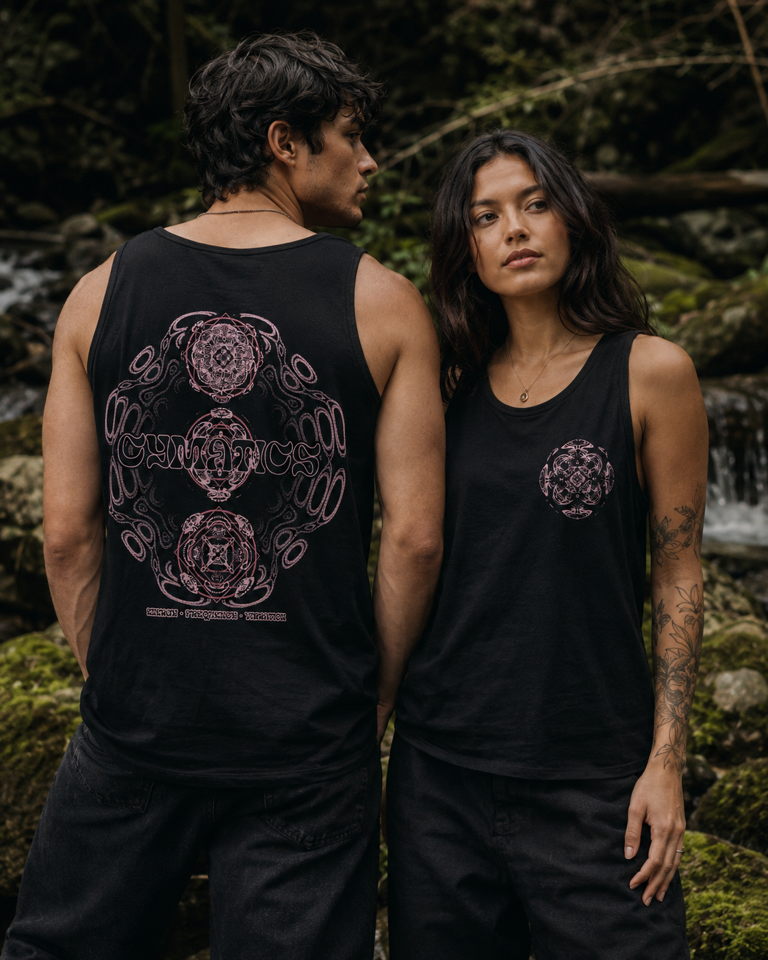 Cymatics, Energy Frequency Vibration Comfort Tank
