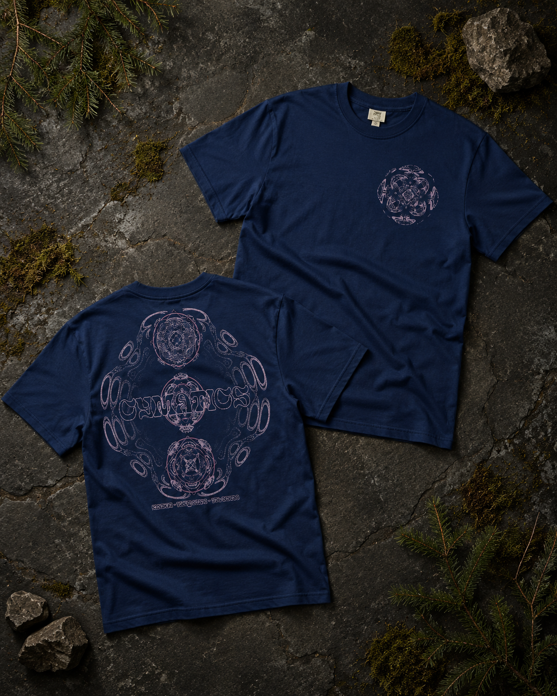Cymatics, Energy Frequency Vibration Comfort T-Shirt
