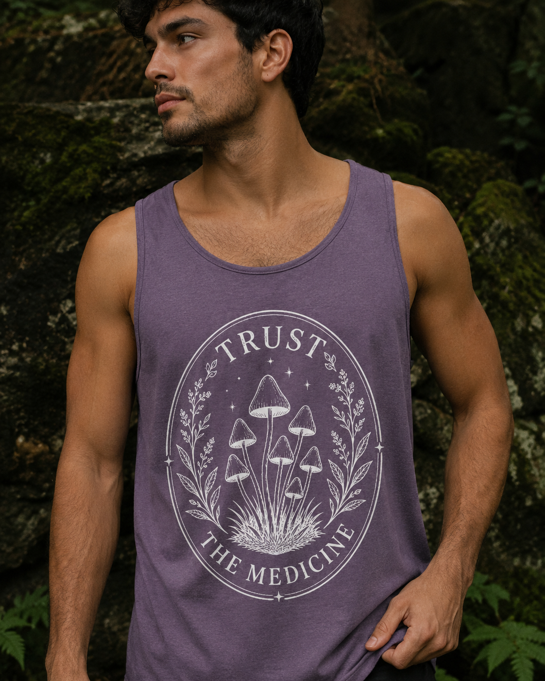 Trust The Medicine Mushroom Comfort Tank