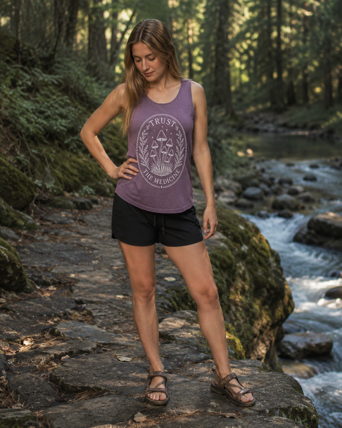 Trust The Medicine Mushroom Comfort Tank