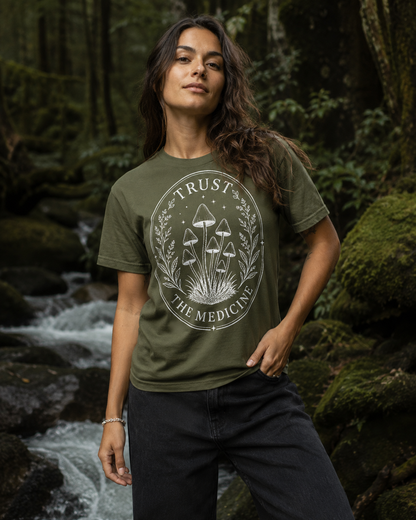 Trust The Medicine Mushroom Comfort T-Shirt