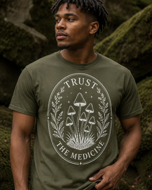 Trust The Medicine Mushroom Comfort T-Shirt