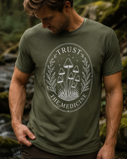 Trust The Medicine Mushroom Comfort T-Shirt