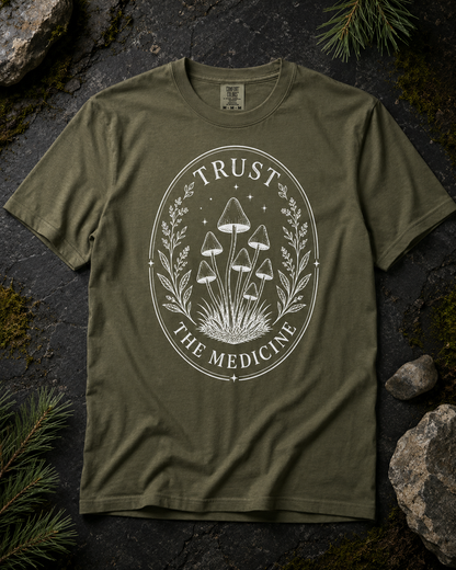 Trust The Medicine Mushroom Comfort T-Shirt