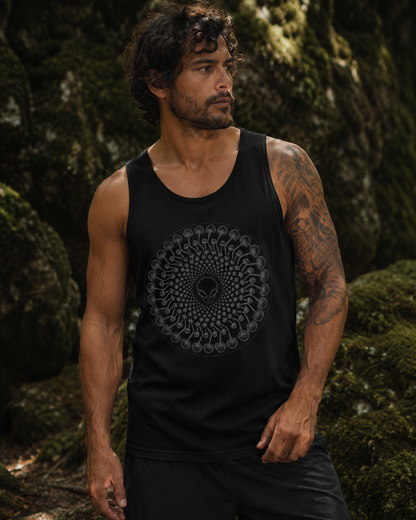 Alien Mushroom Spiral Comfort Tank