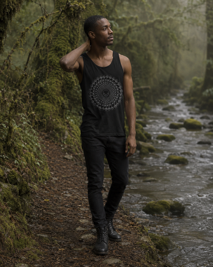 Alien Mushroom Spiral Comfort Tank