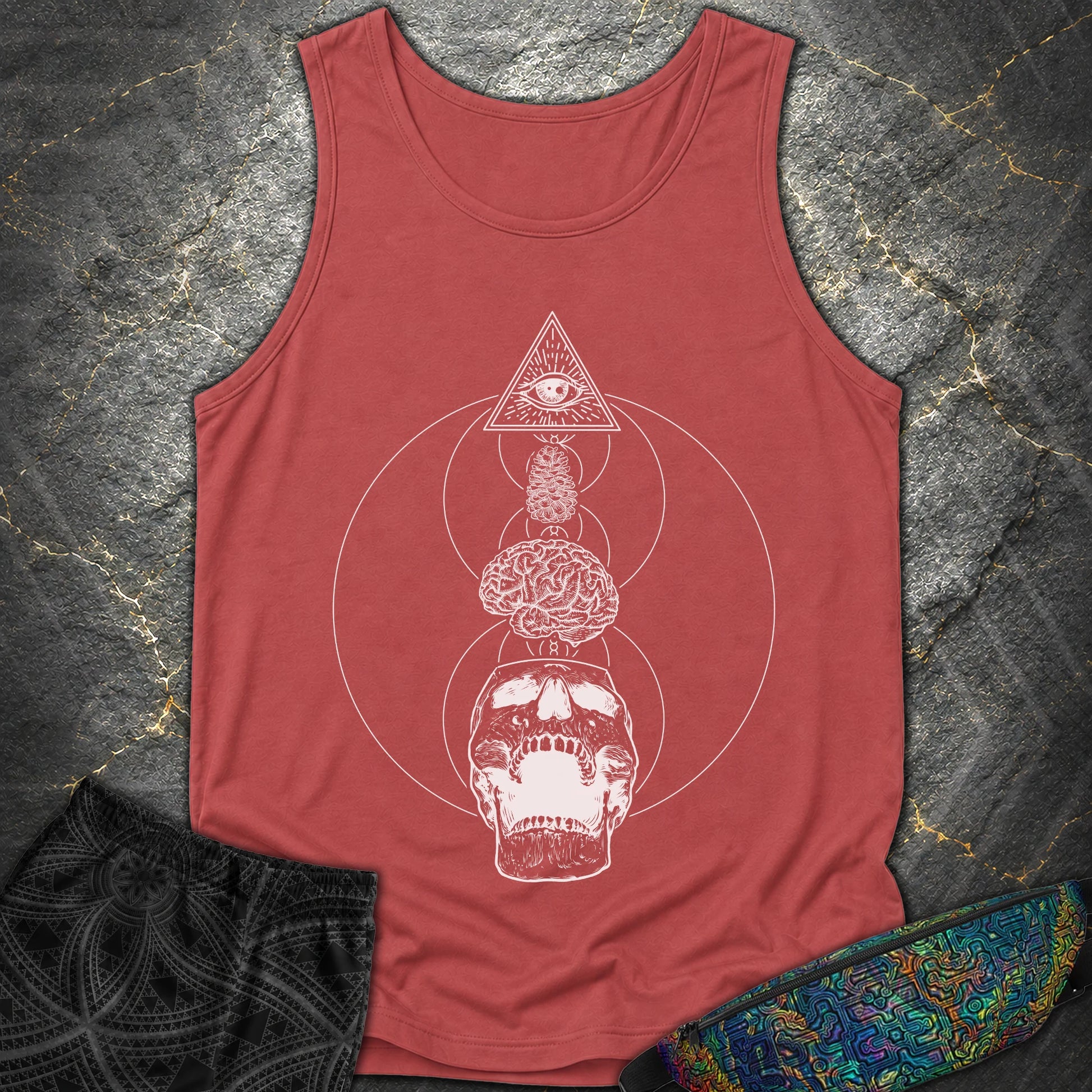 Tools Of The Trade T-Shirt - Tools Of The Trade Comfort Tank Top - Crimson