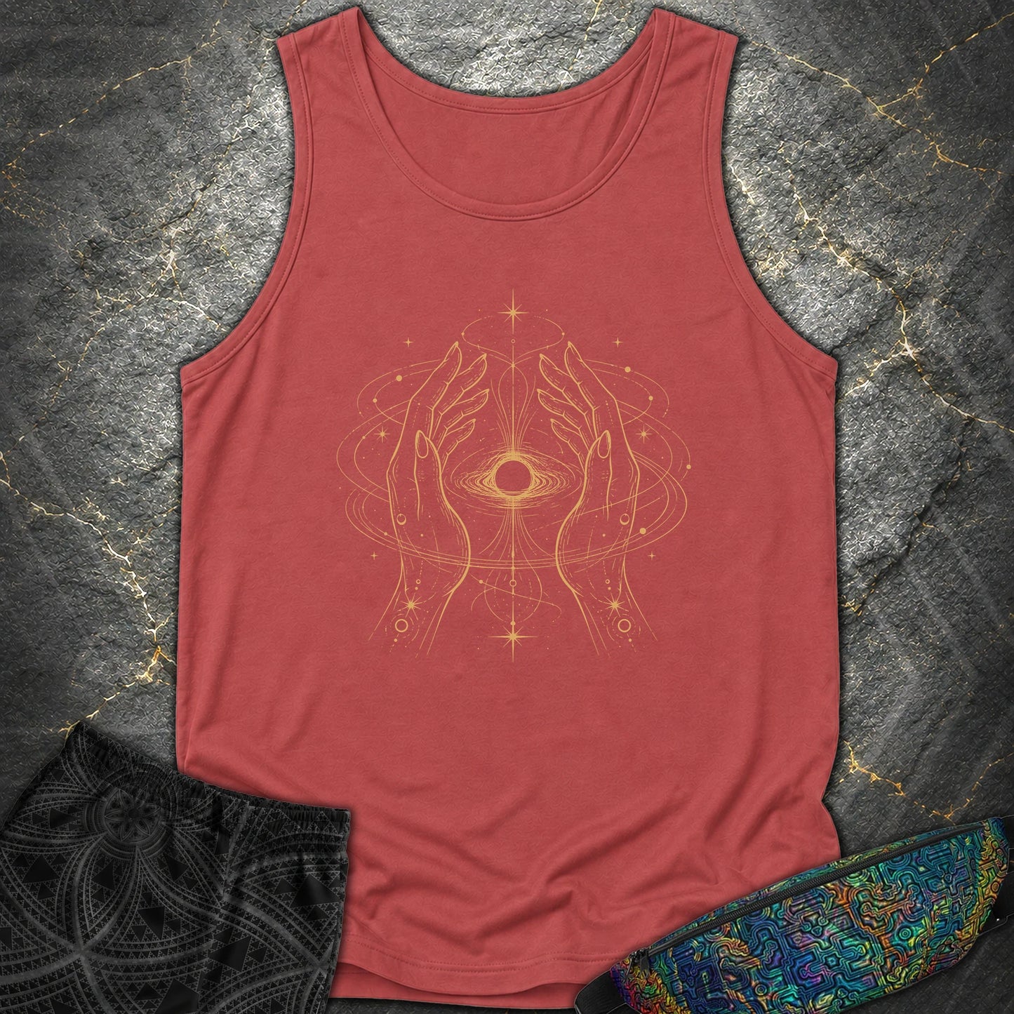 Illusion Of Control - Illusion Of Control Comfort Tank Top - Crimson