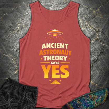 Ancient Theory - Ancient Theory Comfort Tank Top - Crimson
