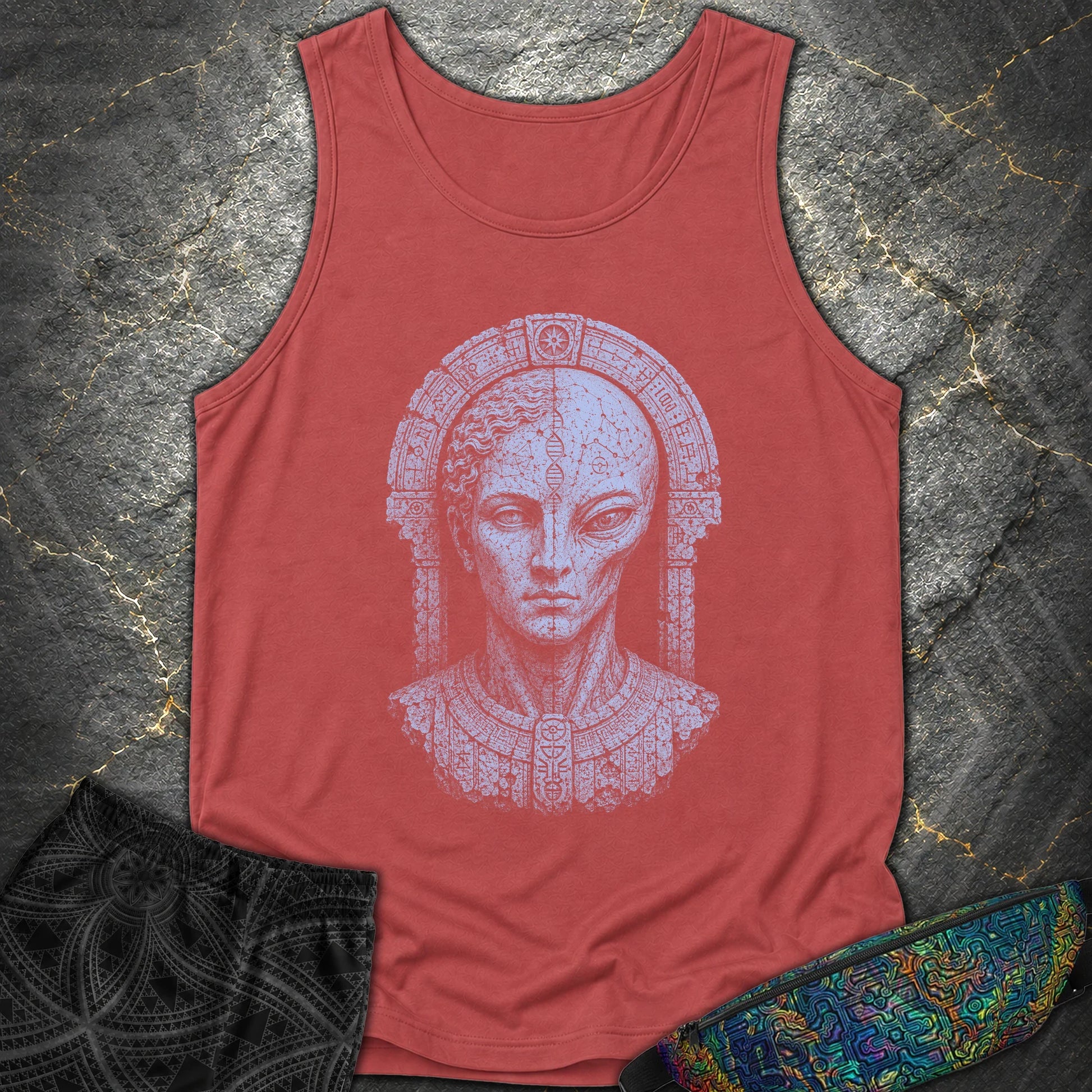 Ancestor - Ancestor Comfort Tank Top - Crimson