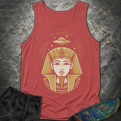 Faraon Ufo - Faraon Ufo Comfort Tank Top - Crimson