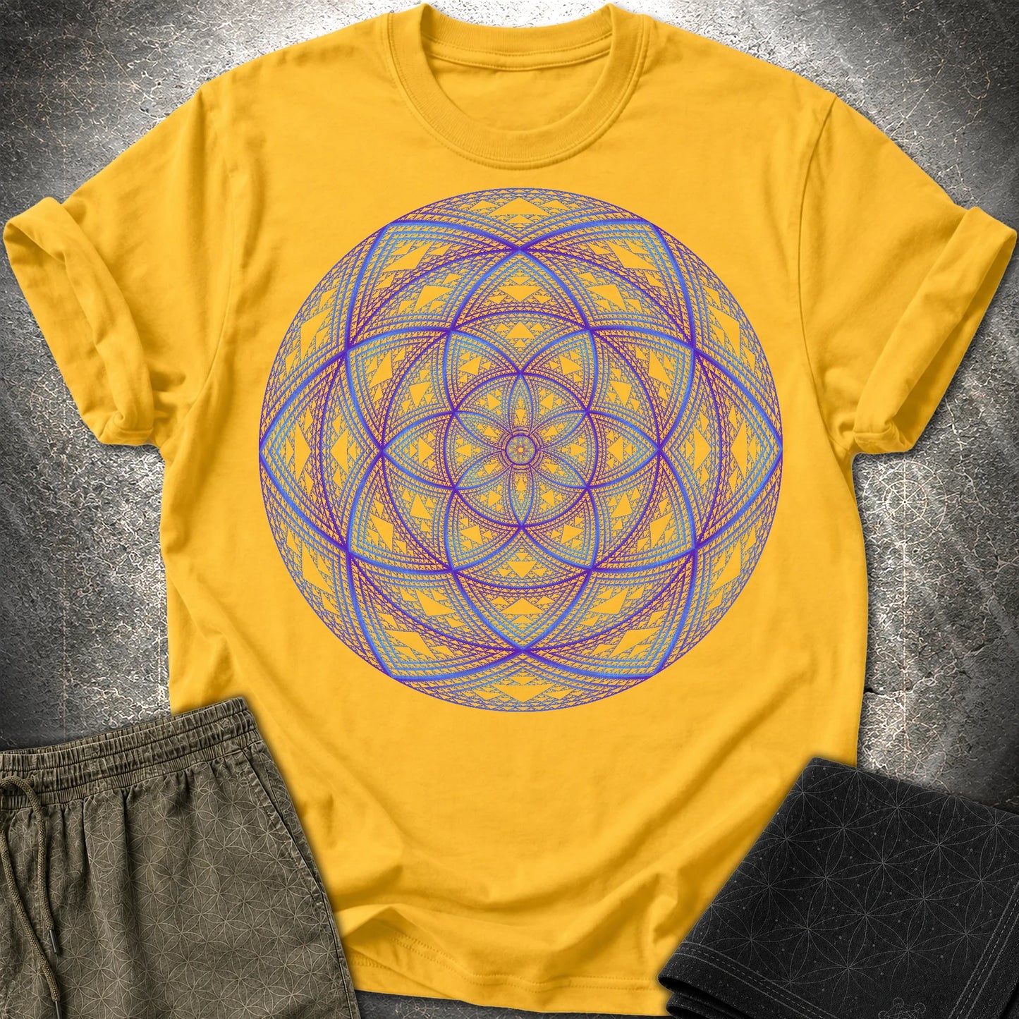 Sierpinski Seed Of Life T-Shirt - Sierpinski Seed Of Life T-Shirt - Daisy