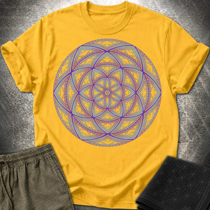 Sierpinski Seed Of Life T-Shirt - Sierpinski Seed Of Life T-Shirt - Daisy