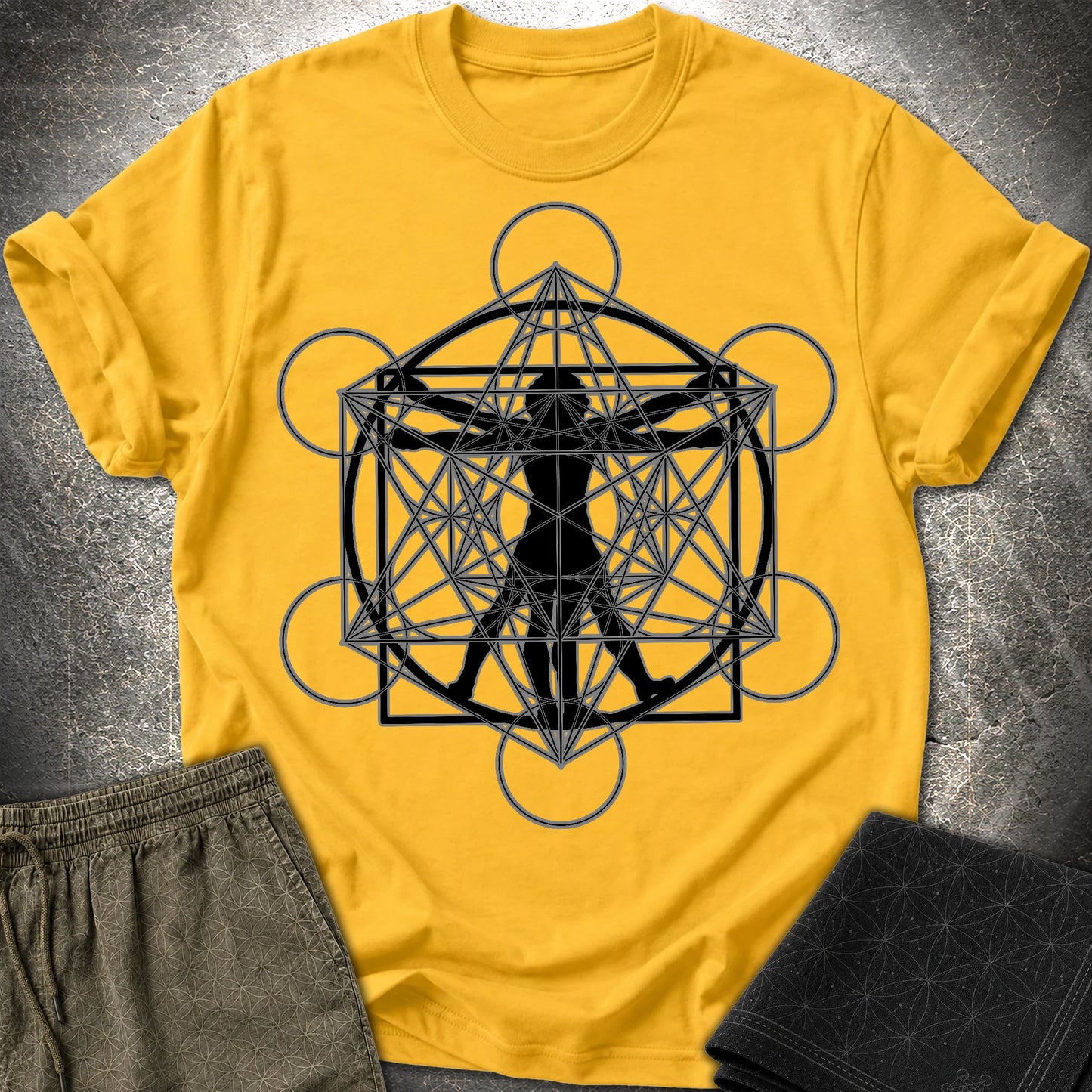 Vitruvian Metatron T-Shirt - Vitruvian Metatron T-Shirt - Daisy