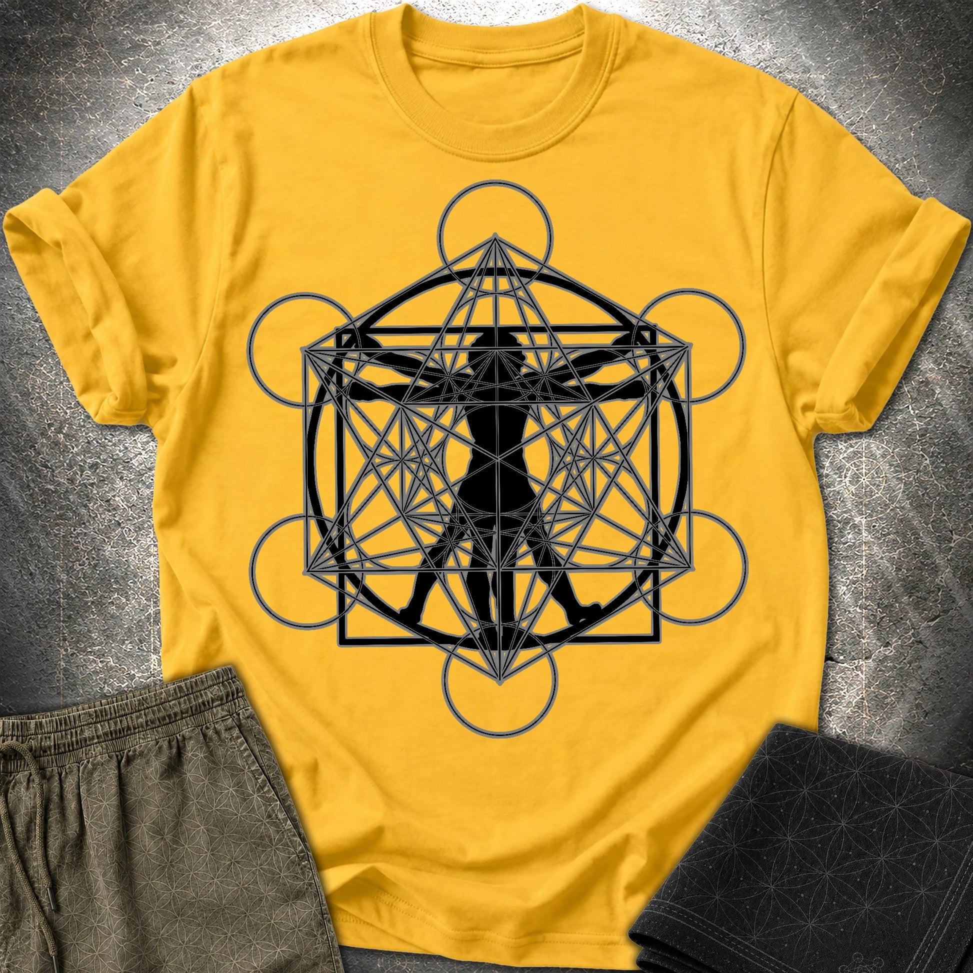 Vitruvian Metatron T-Shirt - Vitruvian Metatron T-Shirt - Daisy