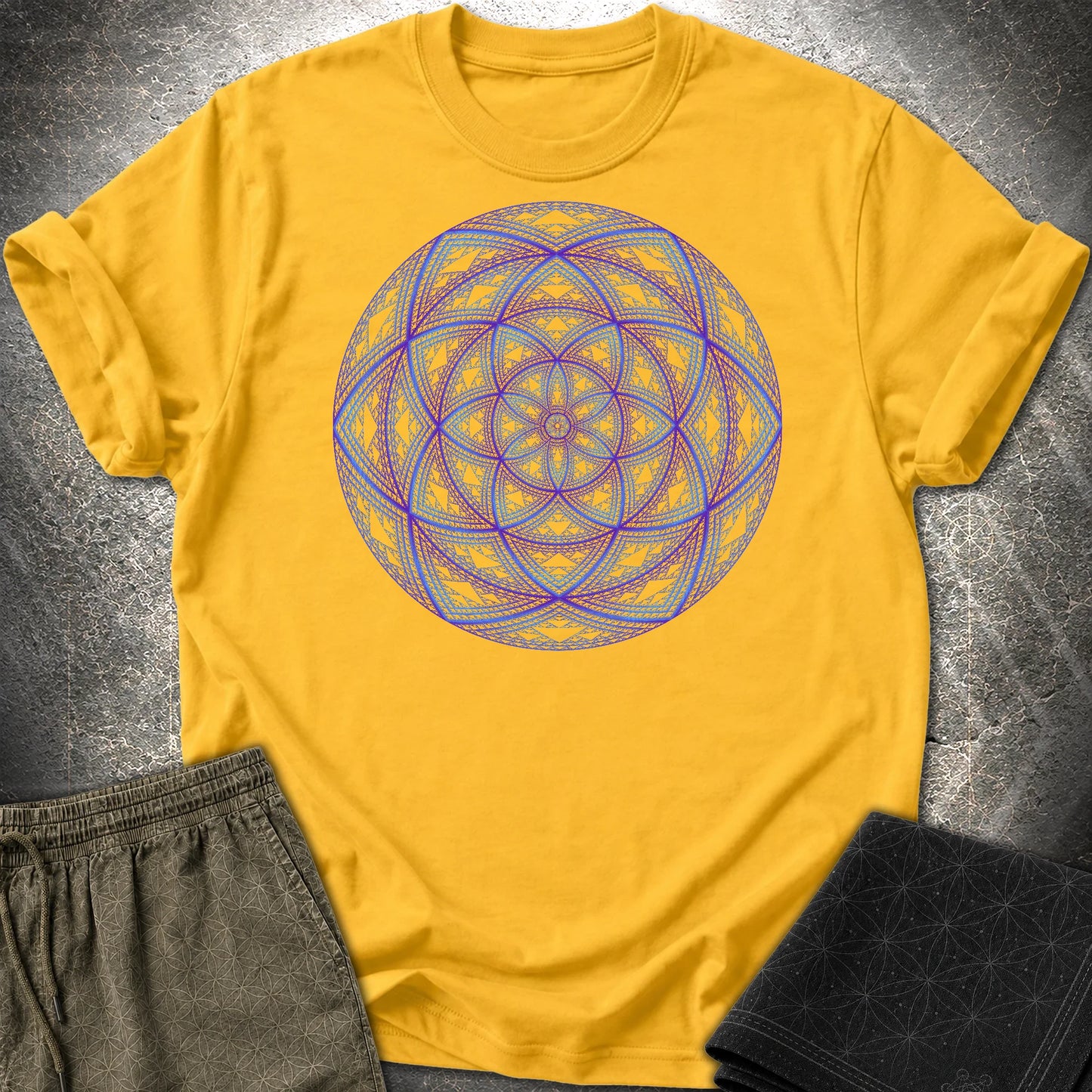Sierpinski Seed Of Life T-Shirt - Sierpinski Seed Of Life T-Shirt - Daisy