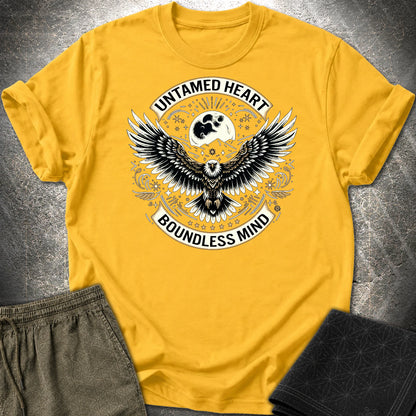 Untamed Heart Boundless Mind T-Shirt - Untamed Heart Boundless Mind T-Shirt - Daisy
