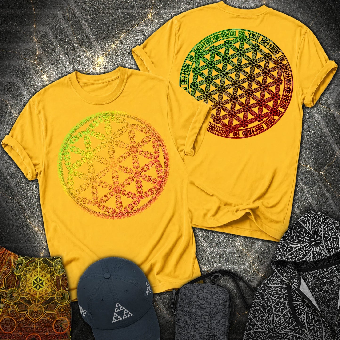 Seed and Flower 2 Sided T-Shirt - Seed and Flower 2 Sided T-Shirt - Daisy