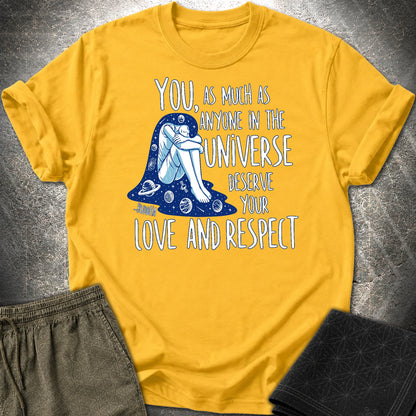 Buddha Love and Respect T-Shirt - Buddha Love and Respect T-Shirt - Daisy