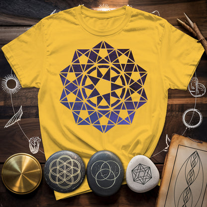 Crop Circle Purple T-Shirt
