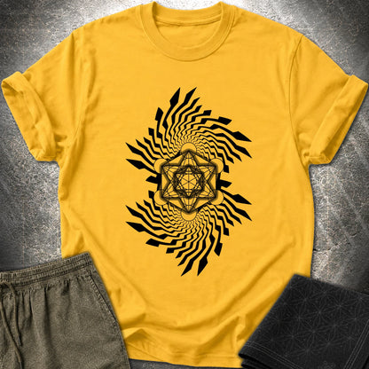Spiral Metatron T-Shirt - Spiral Metatron T-Shirt - Daisy