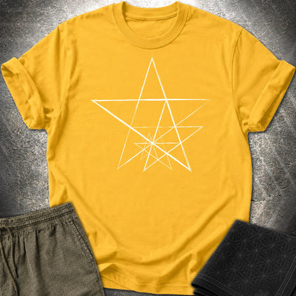 Pentagon Spiral T-Shirt - Pentagon Spiral T-Shirt - Daisy